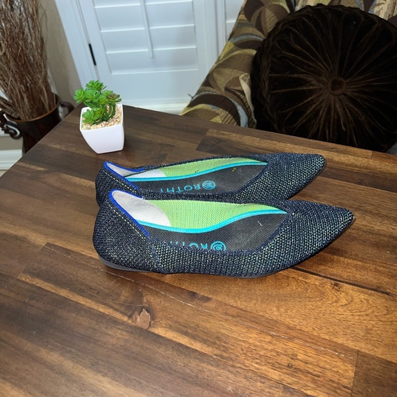 Rothys Limited edition Black Friday Metalic Lattice New Years Eve sparkle - Picture 6 of 6